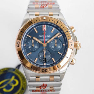 Replica GF Factory Breitling Chronomat UB0134101C1U1 Blue Dial - Buy Replica Watches