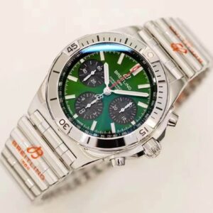Replica GF Factory Breitling Chronomat AB01343A1L1A1 Green Dial - Buy Replica Watches