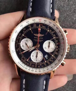 Replica JF Factory Breitling Navitimer 01 RB012012 Blue Strap - Buy Replica Watches