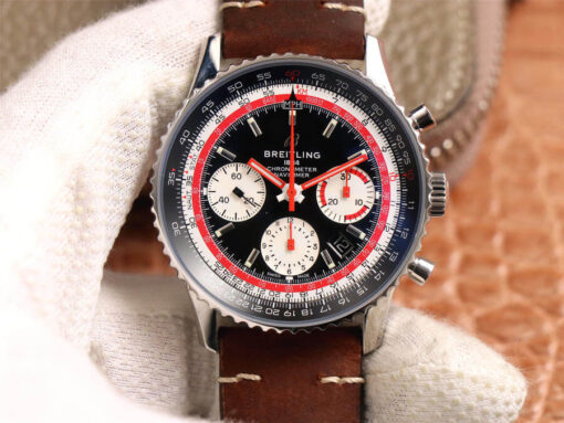 Replica V9 Factory Breitling Navitimer AB01211B1B1X1 Black Dial - Buy Replica Watches