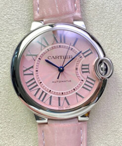 Replica 3K Factory Ballon Bleu De Cartier 36MM WSBB0007 Leather Strap - Buy Replica Watches