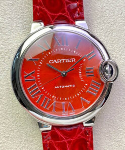 Replica 3K Factory Ballon Bleu De Cartier 36MM Red Dial - Buy Replica Watches