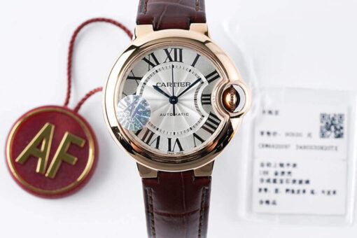 Replica AF Factory Ballon Bleu De Cartier W6920097 Rose Gold - Buy Replica Watches