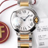 Replica AF Factory Ballon Bleu De Cartier 28MM W69007Z3 White Dial - Buy Replica Watches