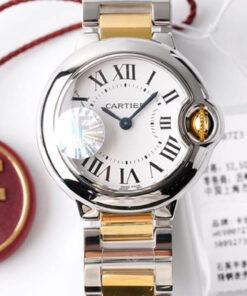 Replica AF Factory Ballon Bleu De Cartier 28MM W69007Z3 White Dial - Buy Replica Watches