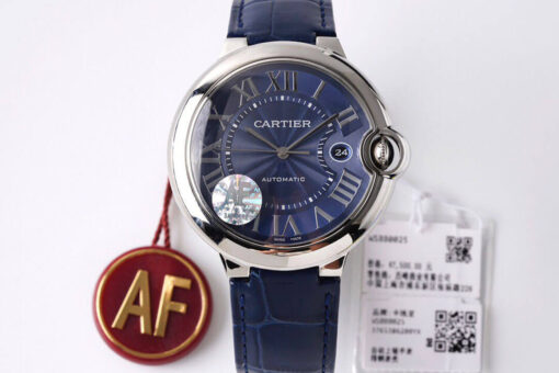 Replica AF Factory Ballon Bleu De Cartier 42MM WSBB0027 Blue Dial - Buy Replica Watches