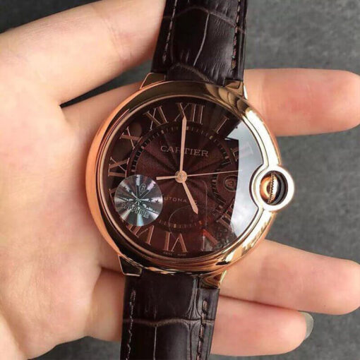 Replica V6 Factory Ballon Bleu De Cartier W6920037 Rose Gold - Buy Replica Watches