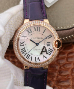 Replica V6 Factory Ballon Bleu De Cartier WE902066 V4 Rose Gold - Buy Replica Watches