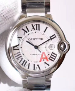 Replica V6 Factory Ballon Bleu De Cartier W69012Z4 Silver Dial - Buy Replica Watches