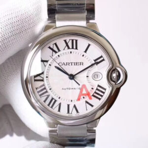Replica V6 Factory Ballon Bleu De Cartier W69012Z4 Silver Dial - Buy Replica Watches