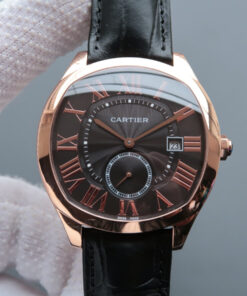 Replica V6 Factory Drive De Cartier WGNM0004 Rose Gold - Buy Replica Watches