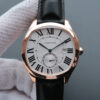 Replica V6 Factory Drive De Cartier WGNM0003 Rose Gold Silver Dial - Buy Replica Watches