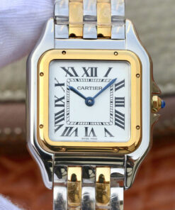 Replica 8848 Factory Panthere De Cartier W2PN0007 27MM White Dial - Buy Replica Watches