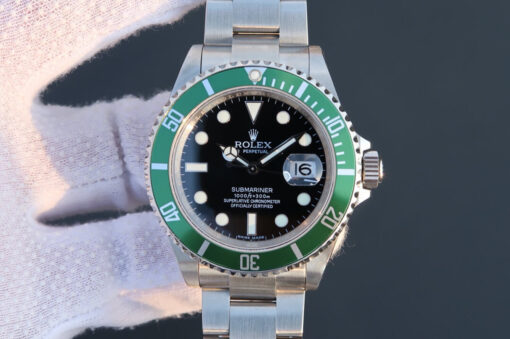 Replica JF Factory Rolex Submariner 16610LV-93250 Black Dial - Buy Replica Watches