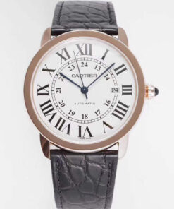 Replica AF Factory RONDE DE CARTIER W6701009 White Dial - Buy Replica Watches