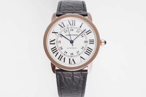 Replica AF Factory RONDE DE CARTIER W6701009 White Dial - Buy Replica Watches