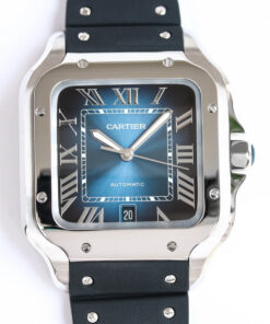 Replica GF Factory Cartier Santos WSSA0030 V2 Rubber Strap - Buy Replica Watches