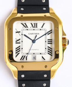 Replica GF Factory Cartier Santos WGSA0009 V2 Yellow Gold - Buy Replica Watches