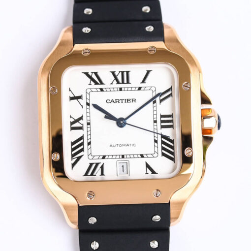 Replica GF Factory Cartier Santos WGSA0007 V2 Rose Gold - Buy Replica Watches