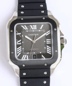 Replica GF Factory Cartier Santos WSSA0037 V2 Rubber Strap - Buy Replica Watches