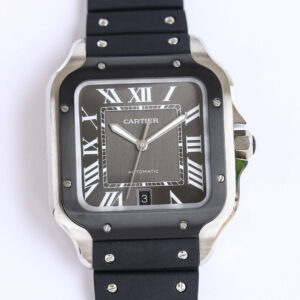 Replica GF Factory Cartier Santos WSSA0037 V2 Rubber Strap - Buy Replica Watches