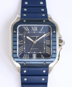 Replica GF Factory Cartier Santos Blue Dial - Buy Replica Watches