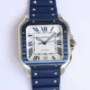 Replica GF Factory Cartier Santos Rubber Strap - Buy Replica Watches