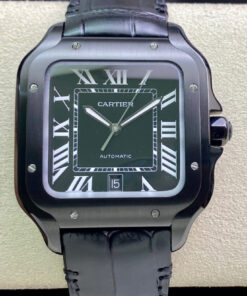 Replica GF Factory Cartier Santos WSSA0039 Black Dial - Buy Replica Watches
