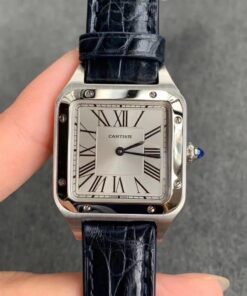 Replica Cartier Santos WSSA0023 Blue Cowhide Strap - Buy Replica Watches