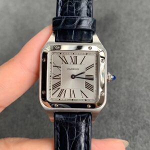 Replica Cartier Santos WSSA0023 Blue Cowhide Strap - Buy Replica Watches