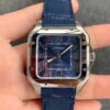 Replica V6 Factory Cartier Santos WSSA0030 Blue Dial - Buy Replica Watches