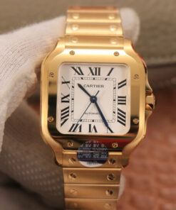 Replica BV Factory Cartier De Santos WSSA0010 18K Gold - Buy Replica Watches