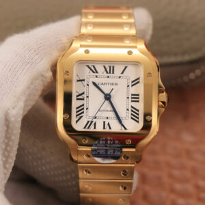 Replica BV Factory Cartier De Santos WSSA0010 18K Gold - Buy Replica Watches