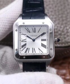 Replica F1 Factory Cartier Santos Dumont WSSA0032 Silver Dial - Buy Replica Watches