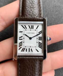 Replica K11 Factory Cartier Tank WSTA0030 White Dial - Buy Replica Watches