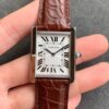 Replica K11 Factory Cartier Tank WSTA0028 Brown Strap - Buy Replica Watches