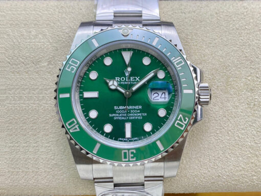 Replica Clean Factory Rolex Submariner 116610LV-97200 V4 Green Dial - Buy Replica Watches