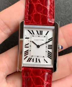 Replica K11 Factory Cartier Tank W5200005 White Dial - Buy Replica Watches