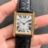 Replica K11 Factory Cartier Tank K11 Factory V2 Yellow Gold White Dial - Buy Replica Watches