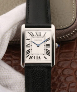 Replica K11 Factory Cartier Tank WSTA0028 White Dial - Buy Replica Watches