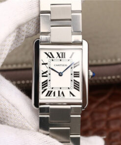 Replica K11 Factory Cartier Tank W5200013 Stainless Steel - Buy Replica Watches