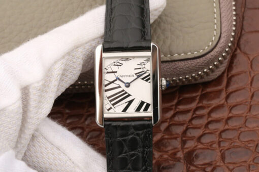 Replica K11 Factory Cartier Tank W5200018 White Dial - Buy Replica Watches