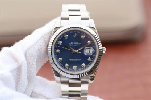 Replica EW Factory Rolex Datejust M126334-0015 Blue Dial - Buy Replica Watches