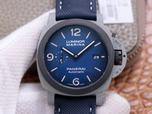 Replica VS Factory Panerai Luminor PAM1663 Smoked Blue Dial - Buy Replica Watches
