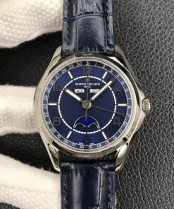 Replica ZF Factory Vacheron Constantin FiftySix Day-Date 4000E/000A-B548 Blue Dial - Buy Replica Watches