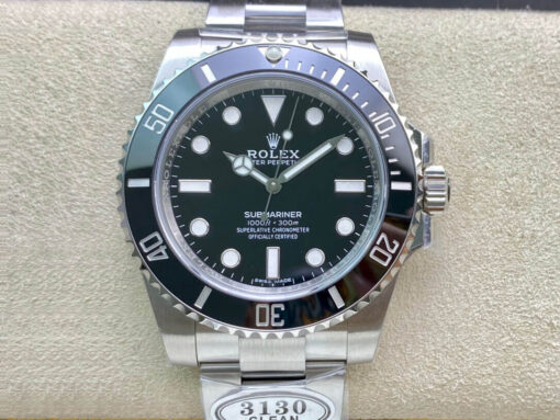 Replica Clean Factory Rolex Submariner 114060-97200 V4 Black Dial - Buy Replica Watches