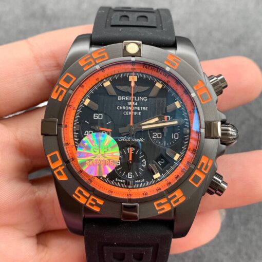 SPA Factory Breitling Chronomat MB0111C3.BE35.253S.M20DSA.2 Black steel case