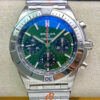 Replica GF Factory Breitling Chronomat AB01343A1L1A1 Green Dial - Buy Replica Watches