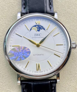 Replica MKS Factory IWC Portofino Moon Phase IW459401 White Dial - Buy Replica Watches