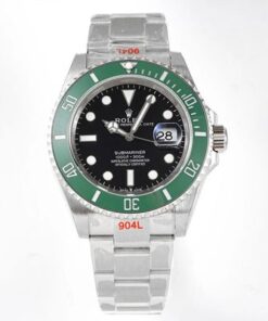 Replica ROF Factory Rolex Submariner Date M126610LV-0002 41MM Black Dial - Buy Replica Watches